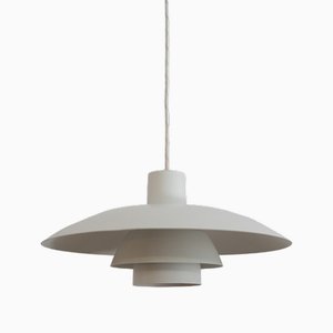 Lampe à Suspension PH 4/3 Blanche par Poul Henningsen pour Louis Poulsen, 1970s