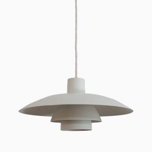 Lampada a sospensione PH 4/3 bianca di Poul Henningsen per Louis Poulsen, anni '70