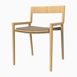 Collector Nihon Dining Chair in Famiglia 07 Fabric and Oak by Francesco Zonca Studio