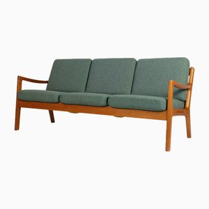 Three-Seater Teak Sofa by Ole Wanscher for Poul Jeppesens Møbelfabrik, 1960s