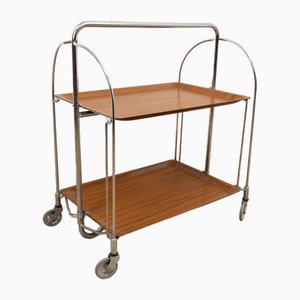 Foldable Serving Trolley by Bremshey & Co., 1960s
