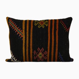 Housse Kilim Décorative en Laine Faite Main Turque