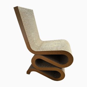 Chaise d'Appoint Wiggle par Frank Gehry pour Vitra, 1970s