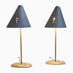 Man Ray Table Lamp mod. The Moon Under the Hat, 1972, Set of 2