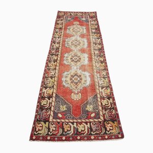 Tapis Oushak Runner en Laine, 1960s