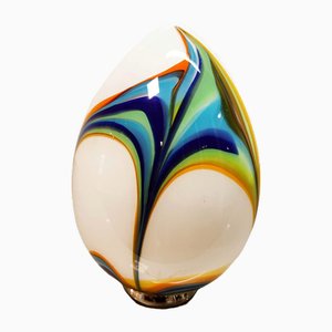 Lámpara de mesa Egg de cristal de Murano