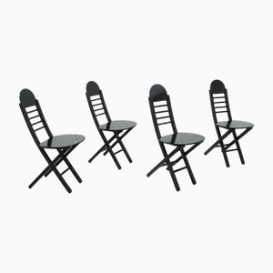 Chaises Pliantes Vintage, 1980s, Set de 4