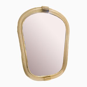 Torciglione Murano Glass Wall Mirror by Simoeng