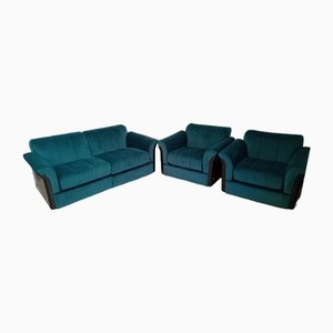 Larissa Living Room Set by Vittorio Introini for Saporiti Italia, 1970s, Set of 3