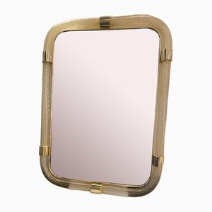 Rectangular Torciglione Wall Mirror by Simoeng