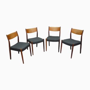 Teak Dining Chairs by Cees Braakman for Pastoe, 1960s, Set of 4