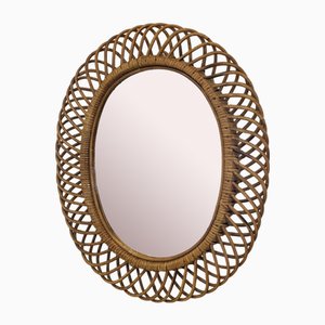 Mirror with Bamboo Frame, 1970s