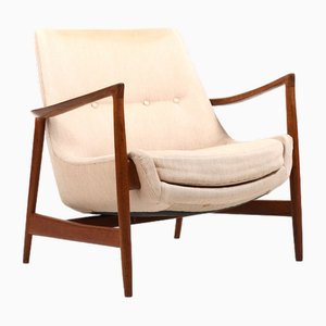 Modell 4346 Sessel aus Teak von Ib Kofod-Larsen für Fritz Hansen, 1950er