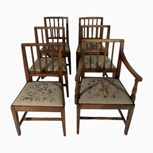 Late 19th Century Scottish Dining Chairs, Set of 6