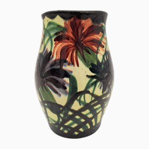 Vase Art Nouveau en Céramique de Schramberg Majolika, 1890s