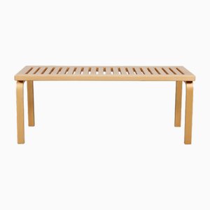 Vintage Birch Bench Model 153a by Alvar Alto for Artek, Finland, 1980s