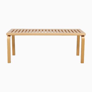 Vintage Birch Bench Model 153a by Alvar Alto for Artek, Finland, 1980s