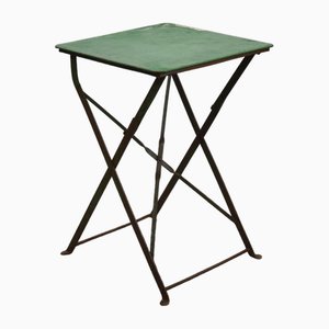Small French Garden Bistro Table, 1920s