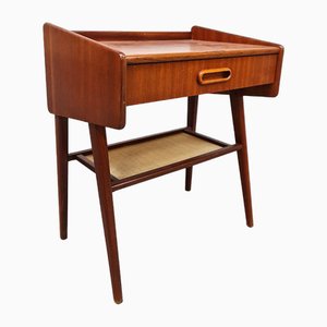 Comodino vintage in teak, Danimarca, anni '60