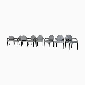 Art Deco Armchairs, Set of 8