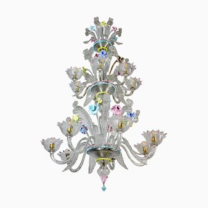 Murano Glass Chandelier, 1970s