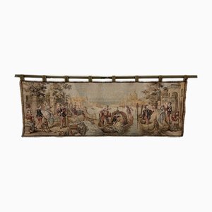 Antique Venetian Scene Tapestry