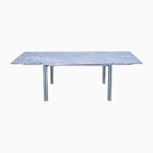 Vintage Table with Granite Top, 1980s