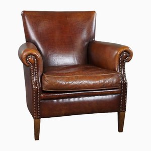 Vintage Club Chair in Sheep Leather