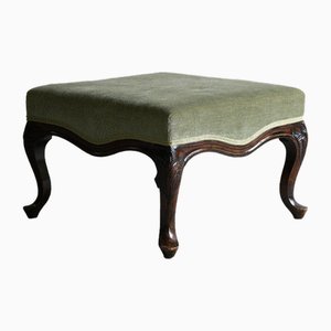 Antique Style Mahogany Footstool