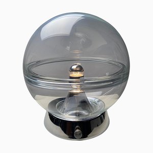 Glass Table Lamp Mod. Faliva by Gino Vistosi, Italy, 1970s