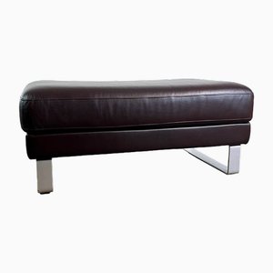 Ego Ottoman in Leather from Rolf Benz