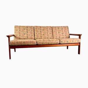 Dänisches Mid-Century Sofa aus Teak von Sven Ellekaer für Komfort, 1960er