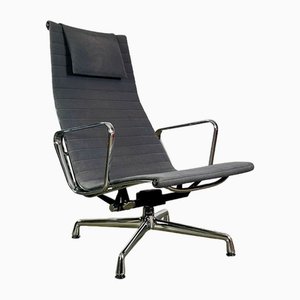 EA 124 Aluminium Swivel Lounge Chair by Charles & Ray Eames for Vitra