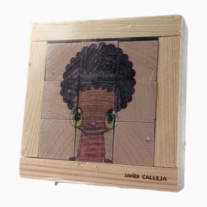 Wooden Puzzle by Javier Calleja