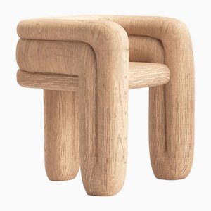 Enigma Wood Accent Chair by Alter Ego Studio