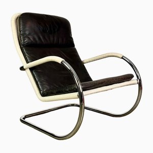 Mid-Century D35 Lounge Chair in Leather from Tecta