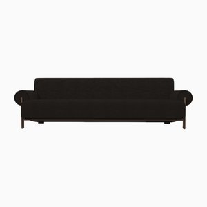 Modern Paloma Sofa in Famiglia 53 Fabric and Smoked Oak by Collector