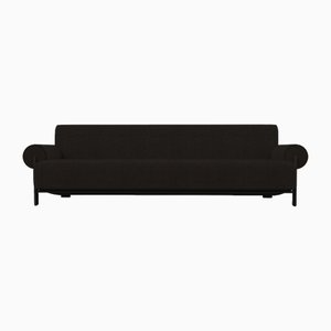 Modern Paloma Sofa in Famiglia 53 Fabric and Black Oak by Collector