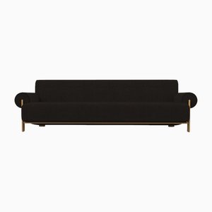 Modern Paloma Sofa in Famiglia 53 Fabric and Oak by Collector