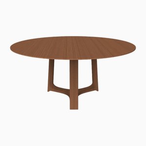 Modern Jasper Dining Table in Smoked Oak by Collector Studio