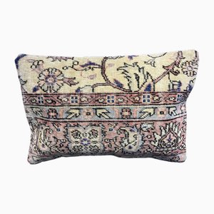 Coussin Vintage Fait Main avec des Fleurs