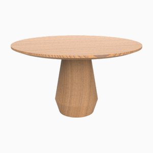 Modern Charlotte Dining Table in Walnut by Collector