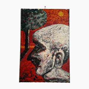 Piero Dosi, I giardini di Ravenna, 1989 Öl auf Leinwand