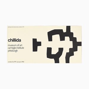 Eduardo Chillida, Pittsburgh Museum Poster, Original Lithographie, 1979