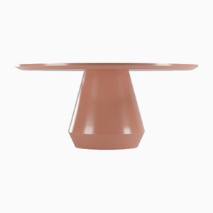 Modern Charlotte Dining Table in Lacquer in Pink by Collector