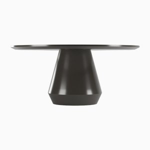 Modern Charlotte Dining Table in Lacquer in Black by Collector