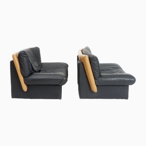 Set of Armchairs attributed to Nicoletti Salotti for Avanti, 1980s
