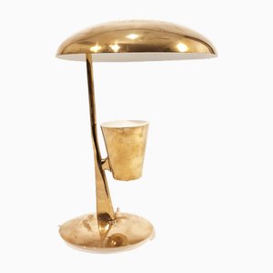 Lámpara de mesa italiana al estilo de Oscar Torlascos para Lumen Milano, años 50