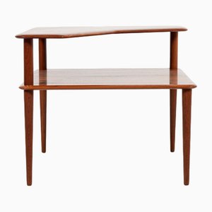 Dänischer Mid-Century Ecktisch aus Teak, Peter Hvidt & Orla Mølgaard-Nielsen für France & Son . zugeschrieben