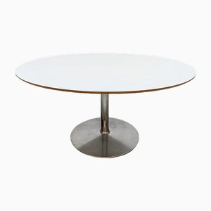 Vintage Dutch Oval Dining Table by Pierre Paulin for Artifort, 1980s